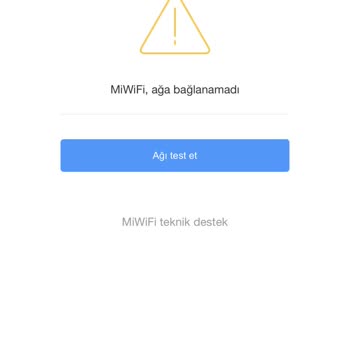 WeNET İnternet Bağlantısı Yok