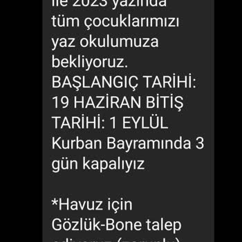 İngiliz Kültür Yabancı Dil Kursları Yaz Okulu Bodrum Sb. Yazılan İle Gidince Verilen Farklı Fiyat