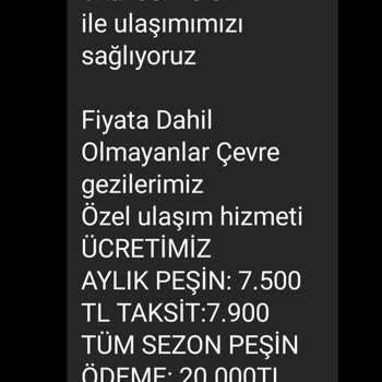 İngiliz Kültür Yabancı Dil Kursları Yaz Okulu Bodrum Sb. Yazılan İle Gidince Verilen Farklı Fiyat