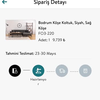 Çanakkale Vivense Mağazası Teslimat Çok Kötü Ve Hasarlı Ürün Gönde