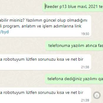 Reeder Telefon Kendi Kendine Kapanıyor