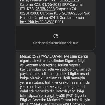 2 Defa Girilen Hasar Dosyası Tramer Sorunu