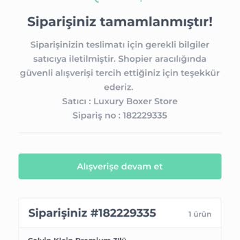 Shopier Aldığım Boxerlar Bir Türlü Kargolanmıyor