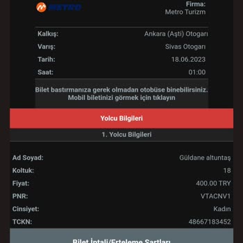 Metro Turizm Sefer İptalinde Bilgilendirme Yapılmadı!