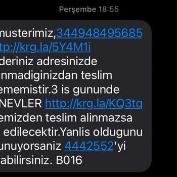 Aras Kargo Eve Gelmeyen Kargo