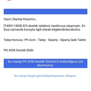 Epttavm'den Alışveriş Yaptım Ürünü İade Edemedim Tekrar