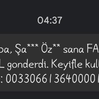 Tosla EFT Hesabıma Yansımadı