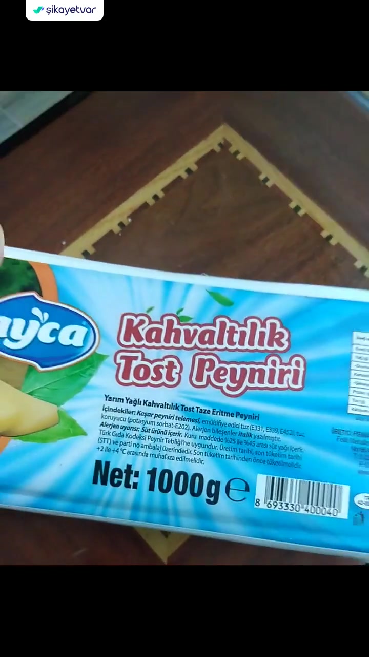 BİM Kaşar Peynirin İçinden Kıl Çıktı videonun kapak resmi
