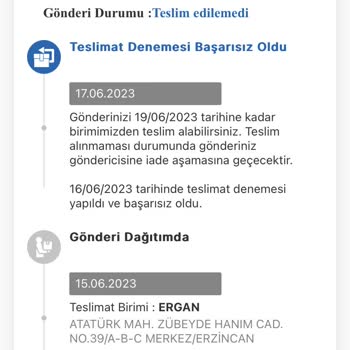 MNG Kargo Dağıtıma Çıkıp Teslim Edilmeyen Kargo