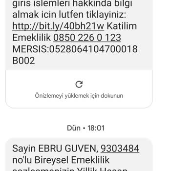 İznim Olmadan Katılım Emeklilik Başvuru