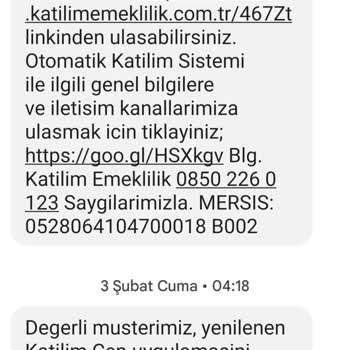 İznim Olmadan Katılım Emeklilik Başvuru