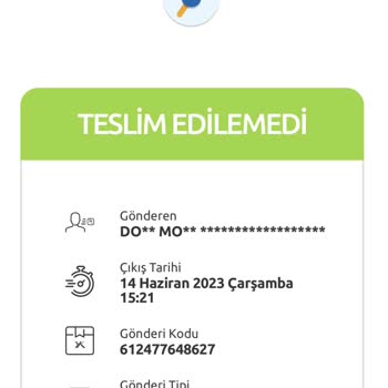 Gümüşhane Yurtiçi Kargo Teslimat Yalanları