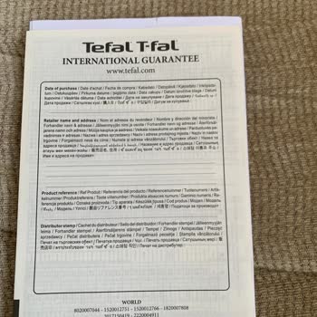 Tefal Yeri Ürün Isıtma Problemi