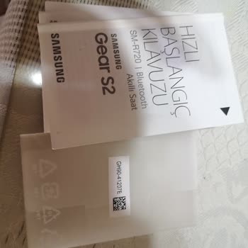 Samsung Telefon Gear S2 Yazılım Sorunu