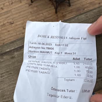 Foleya Mountain Resort Fiyat Bilgilendirme Eksikliği