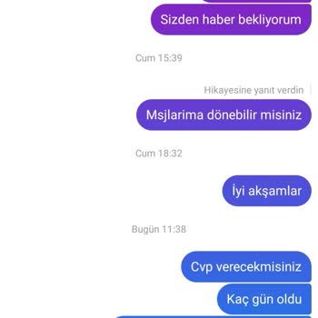 Arşın Pazarlama Firmanın Muhatap Olmaması