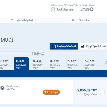 Sunexpress Açıklayamadığı Bir Extra Ücret İstiyor.