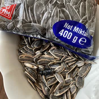 Amigo Tuzlu Ay Çekirdeğinde Kavrulmuş Kara Böcek