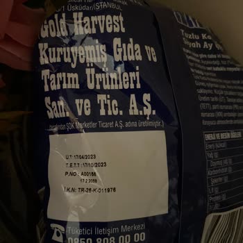 Gold Harvest Kuruyemiş Amigo Çerez Kara Böcekli