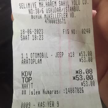 İdo Arabalı Vapur Şikayet