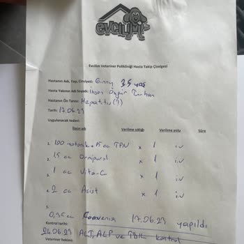 Evcilim Veteriner Polikliniği 'nde Yanlış Tedavi