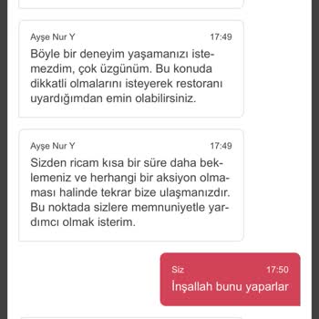 KFC Para Alıp Ürün Göndermemesi