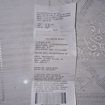 FLO Ayakkabı Kusurlu Ayakkabının Değiştirilmemesi