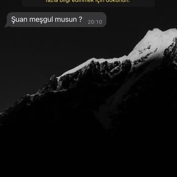 WhatsApp Yabancı Numaradan Mesaj.