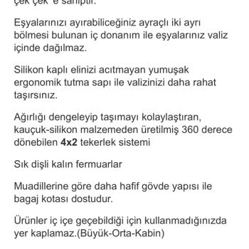 Benetton Kırılmaz Valiz Kırıldı