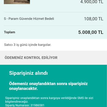 Vozol Paramı Geri Almak İstiyorum!