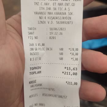 Köfteci Yusuf'ta Menüde Farklı Fiyat Kasada Farklı Fiyat