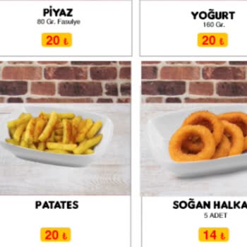 Köfteci Yusuf'ta Menüde Farklı Fiyat Kasada Farklı Fiyat