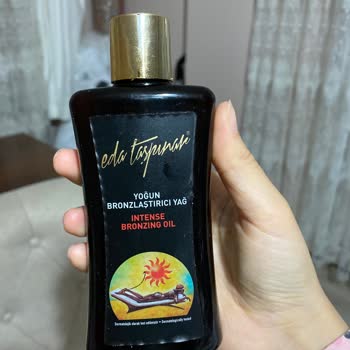 Eda Taşpınar Bronzlaştırıcı Yağ Kaşıntı