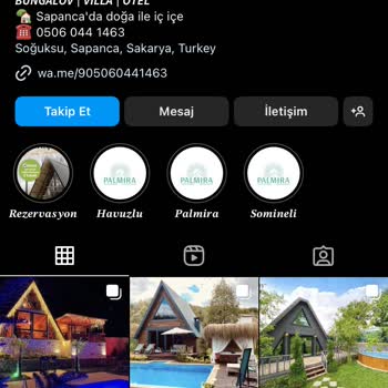 Palmira Bungalov Sapanca'da Rezervasyon Aldatmacası