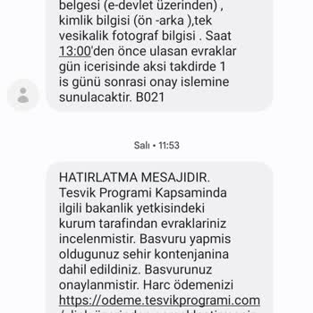 Teşvik Programı PTT İş Başvurusu