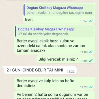 Doğtaş Ayıplı Ürün Gönderimi