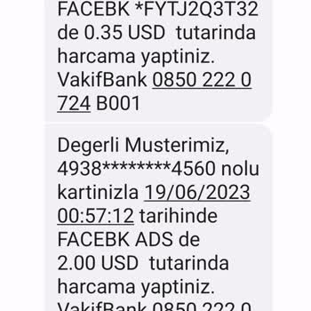 Facebook Ads De İzinsiz İşlem Yapıldı