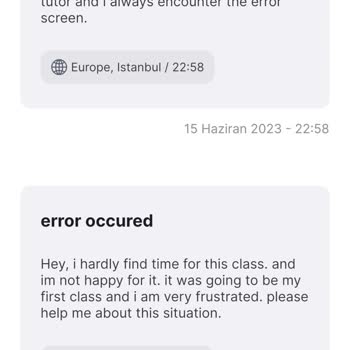 Qarint İngilizce Uygulaması Başarısız