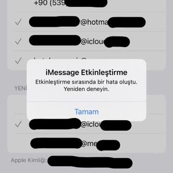 Turkcell İmessage Ve FaceTime Etkinleştirme Hatası