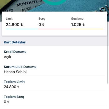 Borcum Olmasına Rağmen KKB Raporumda Gecikmiş Ödeme Gözüküyor!