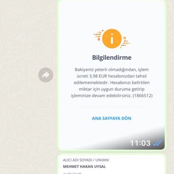 İş Bankası Uyarısız Yabancı Para EFT Si