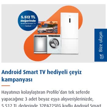 Profilo Kampanyadaki Hediye Verilmedi!