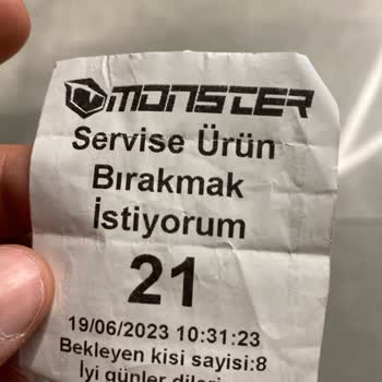 Monster Notebook Beşyol Mağazasında Randevu Alırken Yaşadığım Beklemeye Tepkim