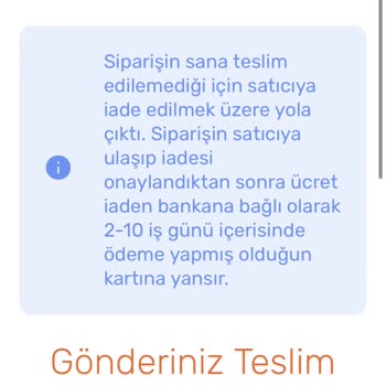 Sürat Kargo Yine Sipariş Verdiğim Ürün Geri Satıcıya Yollanmış