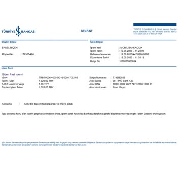İş Bankası Maas Müşterisi EFT Ücreti Kesiyor