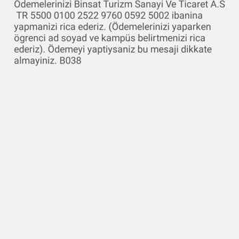 Tuzla Doğa Koleji Servis Ek Ücret Talebi