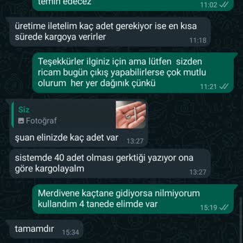 Setay Mobilya Eksik Malzemeyi 19 Gün Oldu Hala Göndermedi