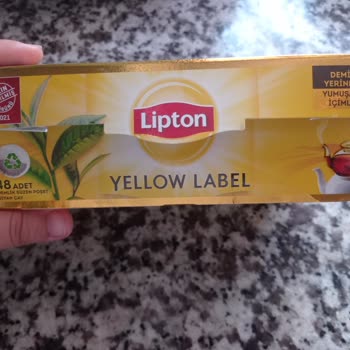 Lipton Demlik Süzen Poşet Çay Patlak Çıktı