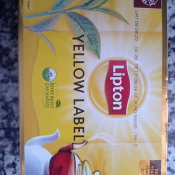 Lipton Demlik Süzen Poşet Çay Patlak Çıktı