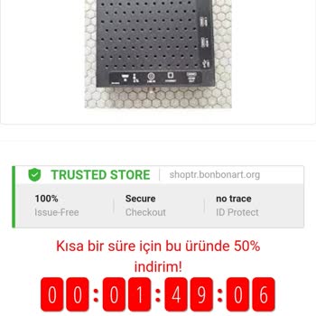 Shoptr.bonbonart.org/shopcart Sipariş Edilen Ürün Hakkında Şikayet